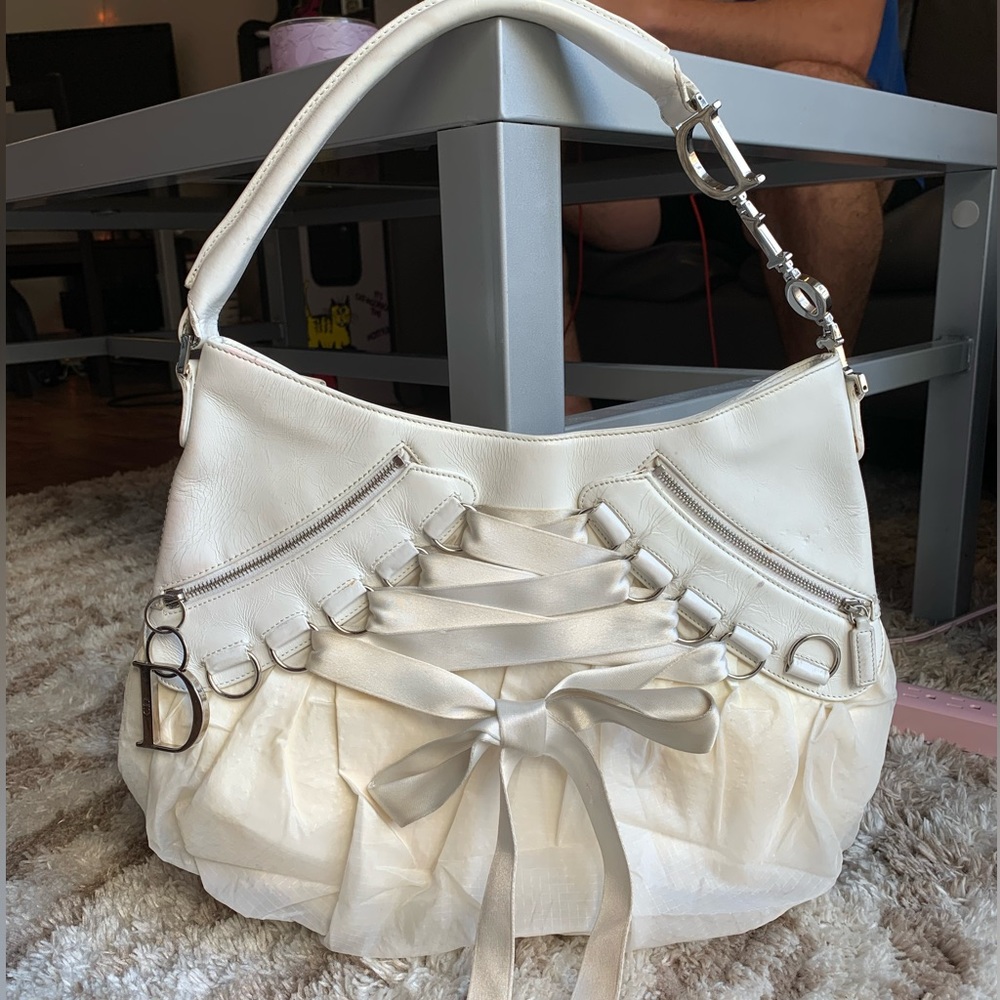 SOLD DO NOT BUY White Dior Ballet Bag